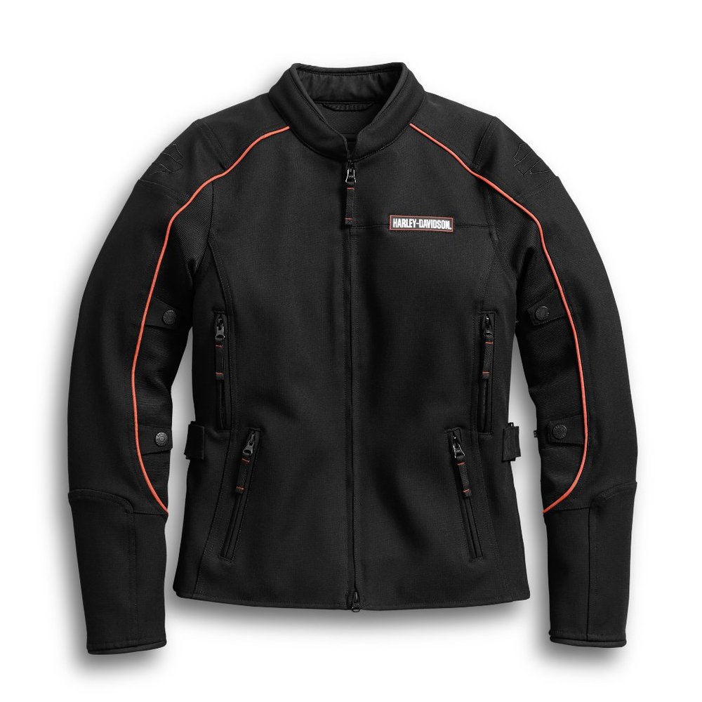 Harley Davidson Women's Fennimore Mesh Riding Jacket - NWT‎ - size Medium